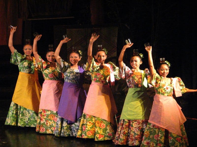 BINASUAN DANCE - PHILIPPINES: Dancing With Wine Glasses In Hand ...