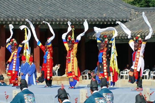 CHEOYONGMU DANCE, KOREA